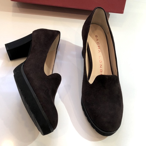 Shoes New Sasha London suede pumps - Picture 3 of 4